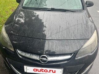 2012 Opel Astra J Рестайлинг, чёрный, 520000 рублей, вид 1