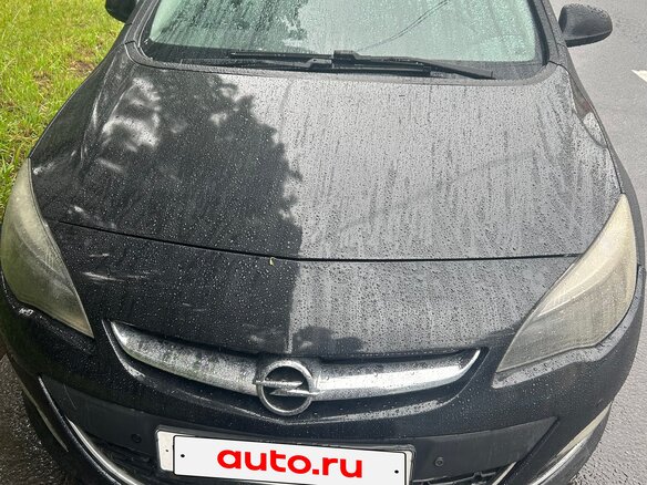 2012 Opel Astra J Рестайлинг, чёрный, 520000 рублей