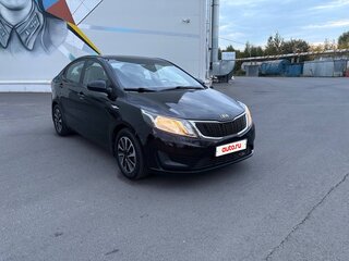 2015 Kia Rio III, чёрный, 970000 рублей, вид 3