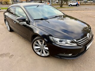 2013 Volkswagen Passat CC I Рестайлинг, чёрный, 1499000 рублей, вид 3