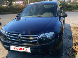 2014 Renault Duster I, синий, 750000 рублей, вид 3