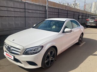 2019 Mercedes-Benz C-Класс 180 IV (W205) Рестайлинг, белый, 2700000 рублей, вид 1
