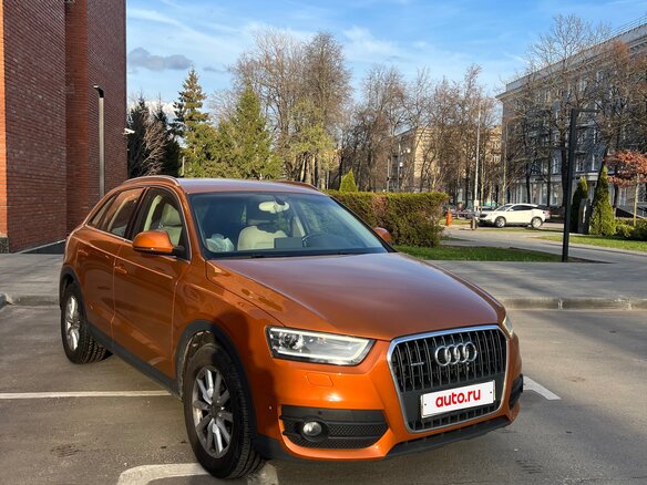 2012 Audi Q3 I (8U), оранжевый, 1750000 рублей - вид 2