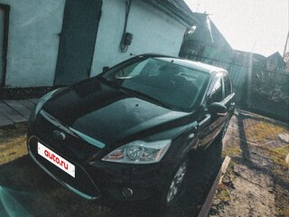 2008 Ford Focus II Рестайлинг, чёрный, 570000 рублей, вид 2