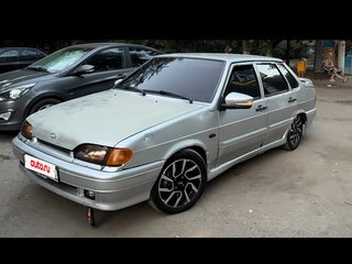 2005 Lada (ВАЗ) 2115, серебристый, 150000 рублей, вид 5
