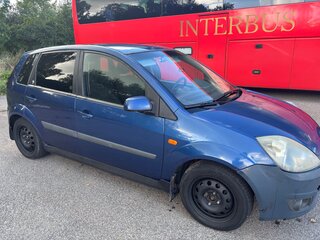 2007 Ford Fiesta Mk5, синий, 170000 рублей, вид 4