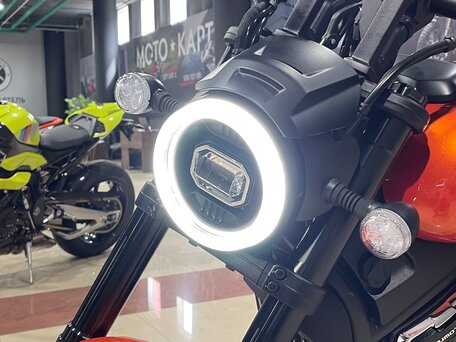 2026 QJMotor SRV 600 V2, оранжевый, 589000 рублей, вид 4