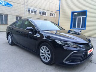 2021 Toyota Camry VIII (XV70) Рестайлинг, чёрный, 2760000 рублей, вид 5