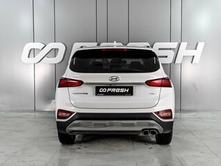 2019 Hyundai Santa Fe IV, белый, 2999000 рублей, вид 4