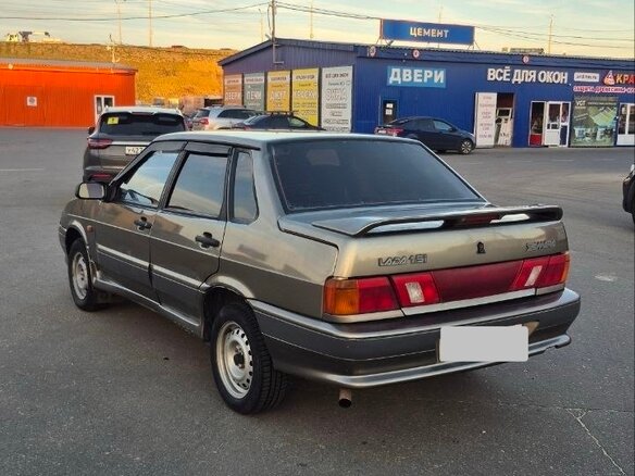 2002 Lada (ВАЗ) 2115, бежевый, 160000 рублей - вид 4