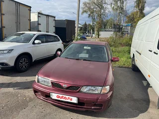 1998 Nissan Almera I (N15), красный, 120000 рублей, вид 1