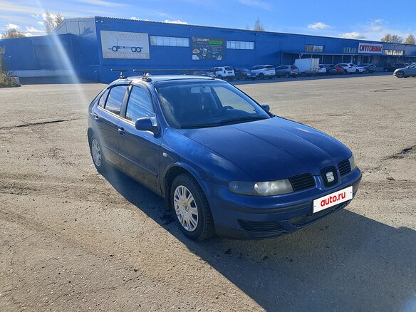 2002 SEAT Leon I, синий, 350000 рублей - вид 3