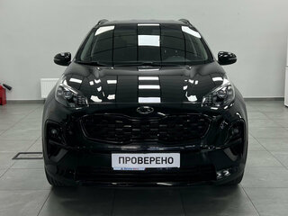 2021 Kia Sportage IV Рестайлинг, чёрный, 2630000 рублей, вид 2