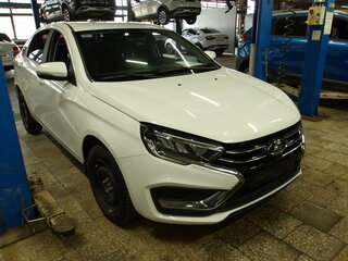 2023 Lada (ВАЗ) Vesta I Рестайлинг (NG), белый, 1030000 рублей, вид 2