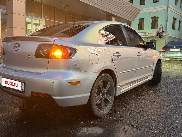 2008 Mazda 3 5-speed I (BK) Рестайлинг, серебристый, 460000 рублей - вид 2