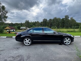 2007 Mercedes-Benz S-Класс 500 Long V (W221), чёрный, 1230000 рублей, вид 4