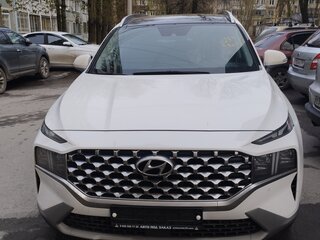 2022 Hyundai Santa Fe IV Рестайлинг, белый, 3800000 рублей, вид 1