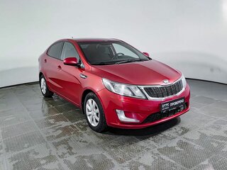 2012 Kia Rio 4-speed III, красный, 830000 рублей, вид 3