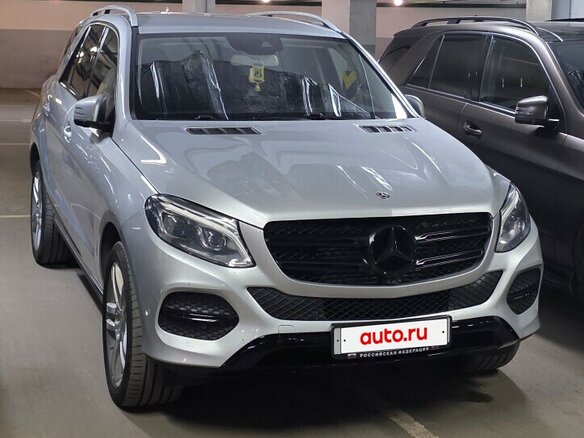 2018 Mercedes-Benz GLE 350 d I (W166), серый, 3650000 рублей - вид 1