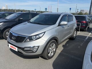 2013 Kia Sportage III, серебристый, 1345000 рублей, вид 1