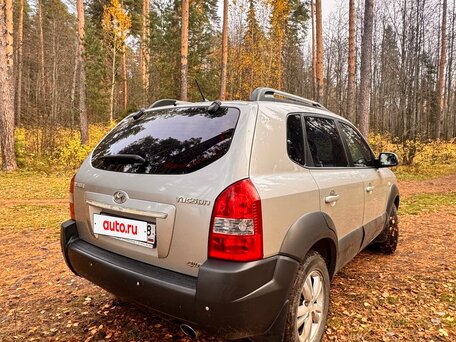 2008 Hyundai Tucson I, серебристый, 705000 рублей, вид 5