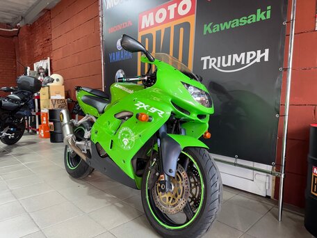 1998 Kawasaki ZX-9R Ninja, зелёный, 490000 рублей, вид 3