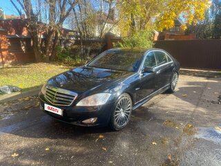 2008 Mercedes-Benz S-Класс 500 V (W221), чёрный, 800000 рублей, вид 1