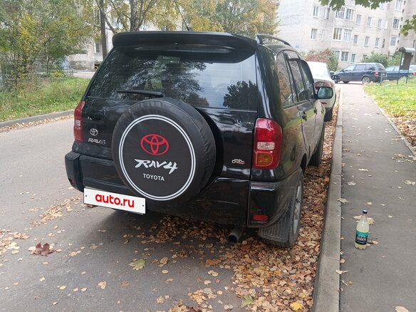 2005 Toyota RAV4 II (XA20) Рестайлинг, чёрный, 633333 рублей - вид 1