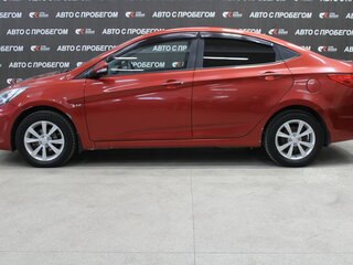 2012 Hyundai Solaris I, красный, 698000 рублей, вид 4