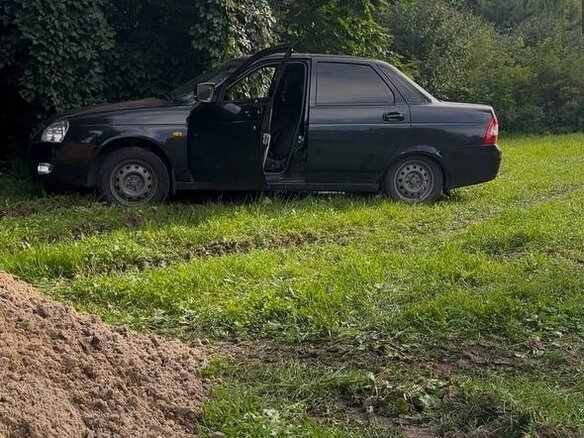 2008 Lada (ВАЗ) Priora I, чёрный, 248000 рублей - вид 8