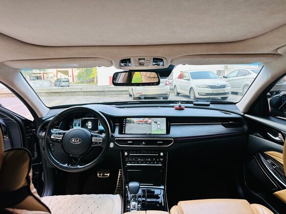 2019 Kia K7 YG (II) Рестайлинг, чёрный, 1550000 рублей - вид 7