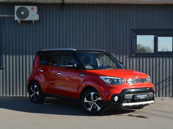 2019 Kia Soul II Рестайлинг, красный, 1699888 рублей - вид 3