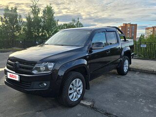 2013 Volkswagen Amarok Double Cab full-time I, чёрный, 1900000 рублей, вид 1