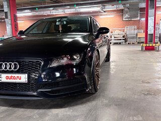 2014 Audi A7 I (4G), чёрный, 2400000 рублей, вид 2