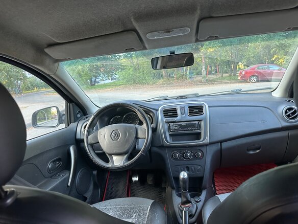 2016 Renault Logan II, чёрный, 460000 рублей - вид 7