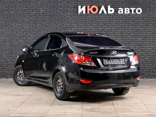 2012 Hyundai Solaris I, чёрный, 530000 рублей, вид 5