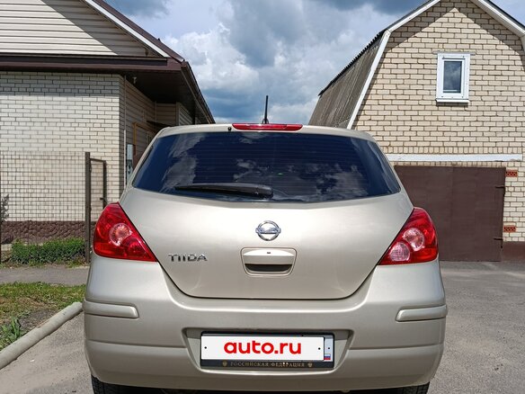 2010 Nissan Tiida I, коричневый - вид 6