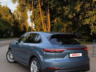 2018 Porsche Cayenne III, голубой, 6350000 рублей, вид 3