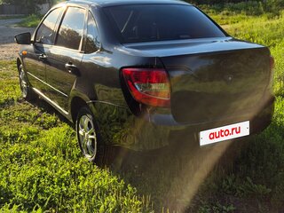 2013 Lada (ВАЗ) Granta I, чёрный, 180000 рублей, вид 3