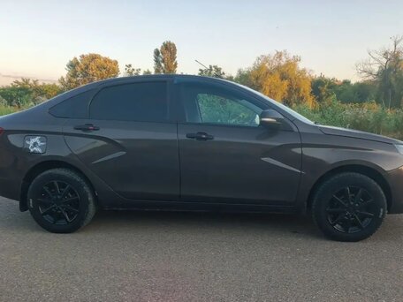 2018 Lada (ВАЗ) Vesta I, коричневый, 618000 рублей, вид 4
