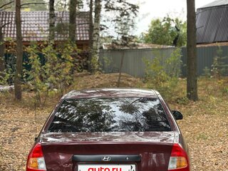 2007 Hyundai Accent ТагАЗ II, красный, 235000 рублей, вид 4