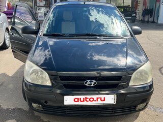2004 Hyundai Getz I, чёрный, 330000 рублей, вид 2
