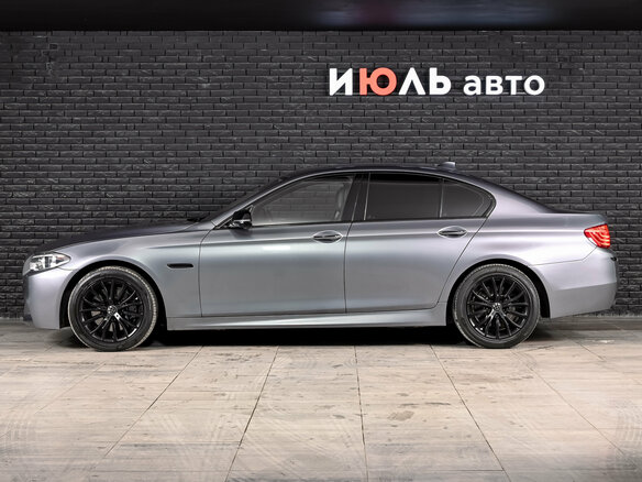 2014 BMW 5 серии 530d xDrive VI (F10/F11/F07) Рестайлинг, серый - вид 8
