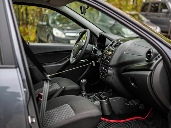 2024 Lada (ВАЗ) Granta I Рестайлинг, серый, 860000 рублей - вид 10