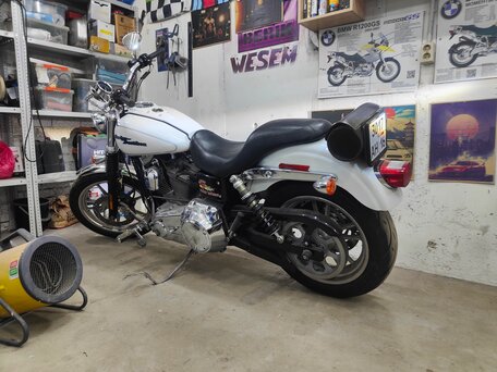 2006 Harley-Davidson Dyna Super Glide, белый, 850000 рублей, вид 5