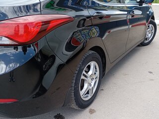2014 Hyundai Elantra V (MD) Рестайлинг, чёрный, 1300000 рублей, вид 5