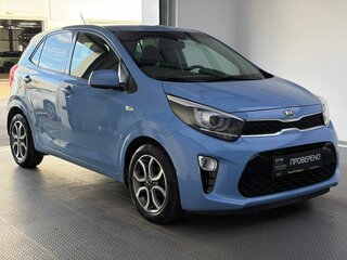 2019 Kia Picanto III, голубой, 1370000 рублей, вид 3