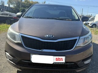 2017 Kia Rio III Рестайлинг, коричневый, 808000 рублей, вид 2