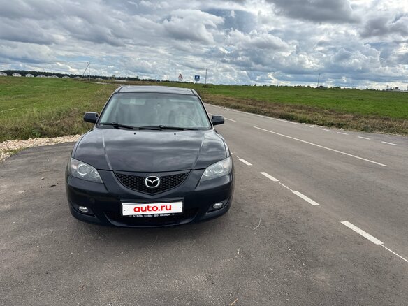 2006 Mazda 3 I (BK), чёрный - вид 2