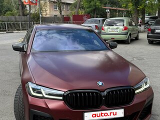 2020 BMW 5 серии 530d xDrive VII (G30/G31/G38) Рестайлинг, красный, 6900000 рублей, вид 1